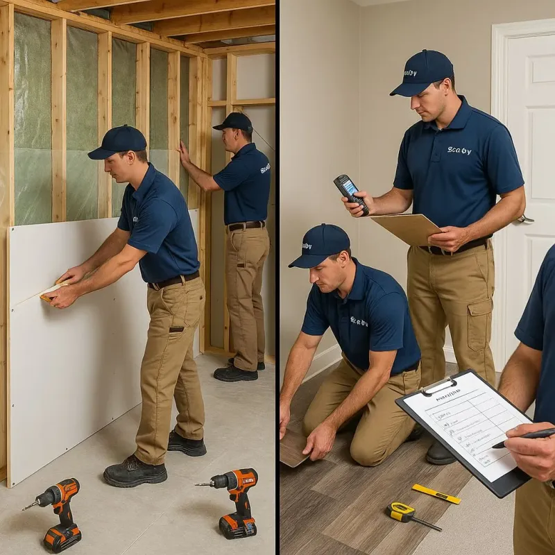 Repairs and Reconstruction process in Crewe, VA